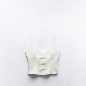 Zara Cream Women's Blouse